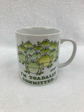 Message Mugs I’m Toadally Committed Graphic Mug Japan